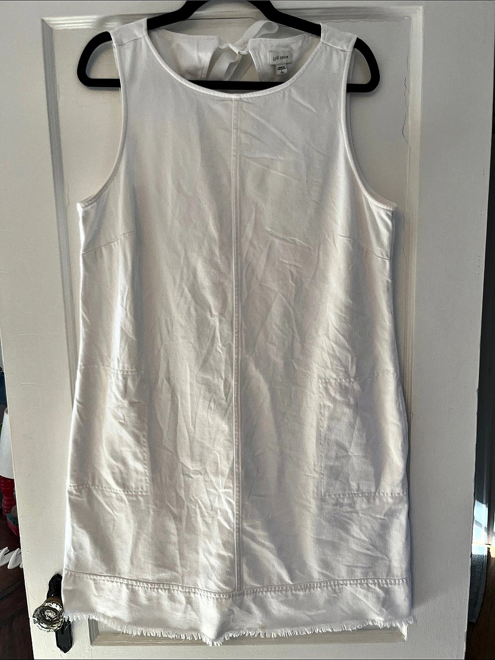 J. Jill Denim White Mini Dress